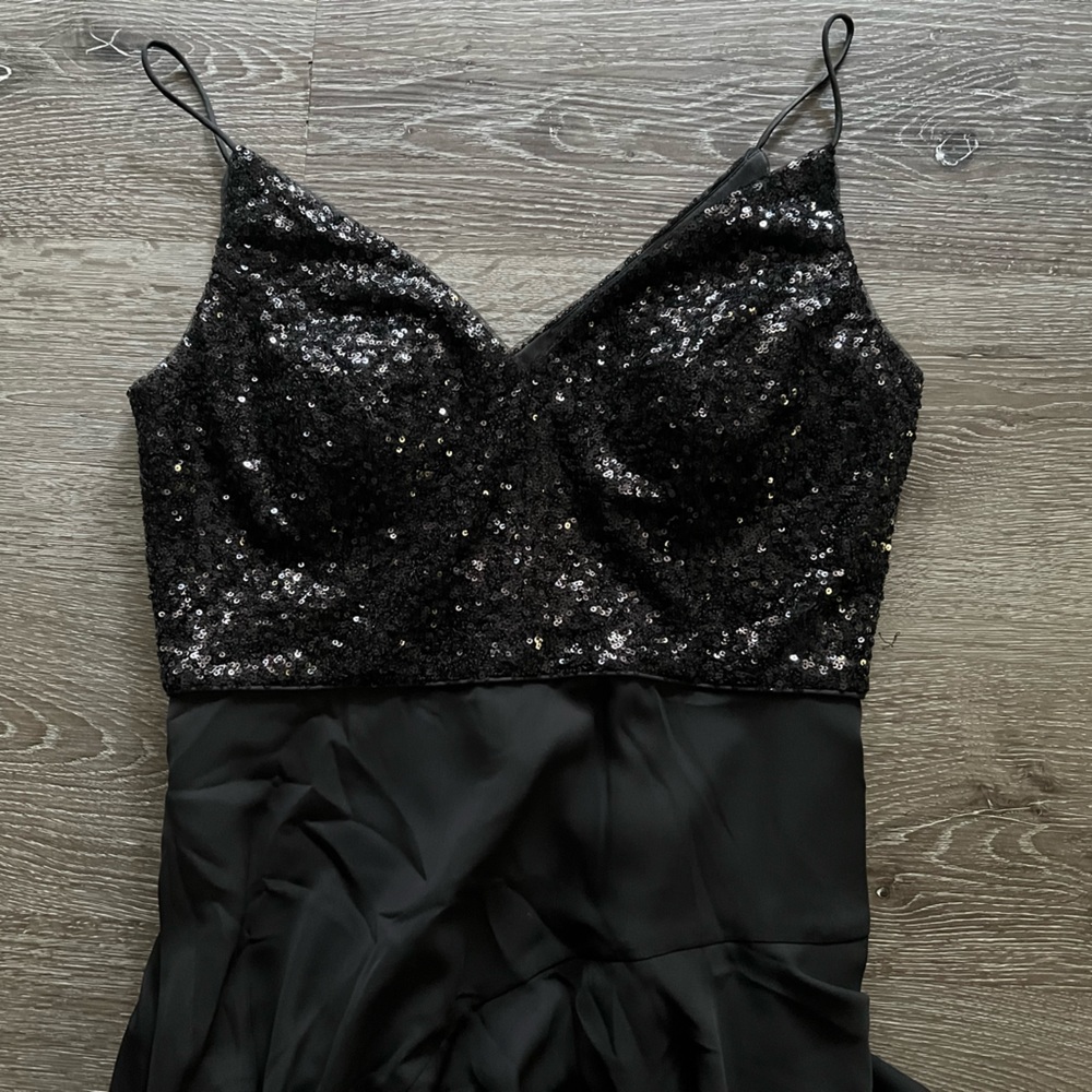 Calvin Klein Black Sequenced Gown - image 2